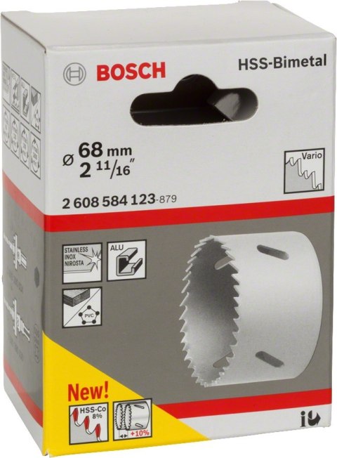 PIŁA OTWORNICA BIMETAL 68MM PIŁA OTWORNICA BIMETAL 68MM