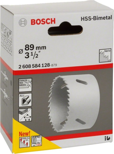 PIŁA OTWORNICA BIMETAL 89MM PIŁA OTWORNICA BIMETAL 89MM