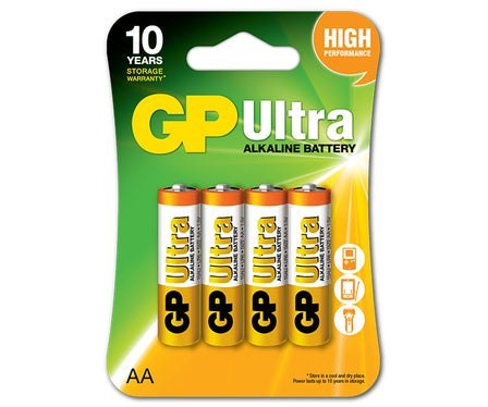 BATERIA ULTRA ALKALINE AA LR6 1.5V 4 SZTUKI BATERIA ULTRA ALKALINE AA LR6 1.5V 4 SZTUKI