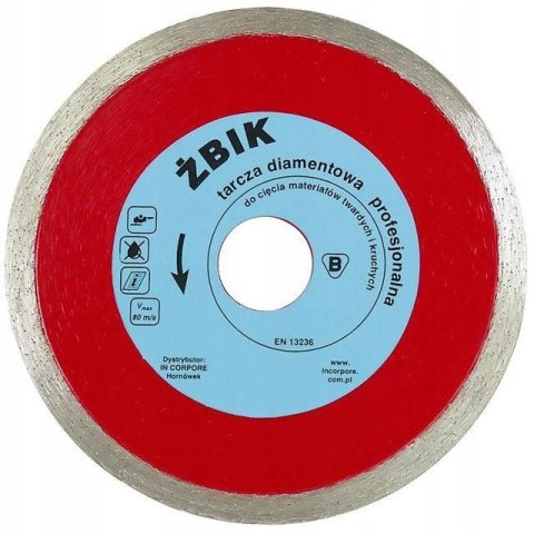 TARCZA DIAMENTOWA GŁADKA ŻBIK 200MM TARCZA DIAMENTOWA GŁADKA ŻBIK 200MM