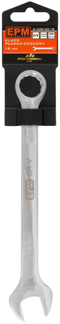 KLUCZ PŁASKO-OCZKOWY POLEROWANY 19MM KLUCZ PŁASKO-OCZKOWY POLEROWANY 19MM
