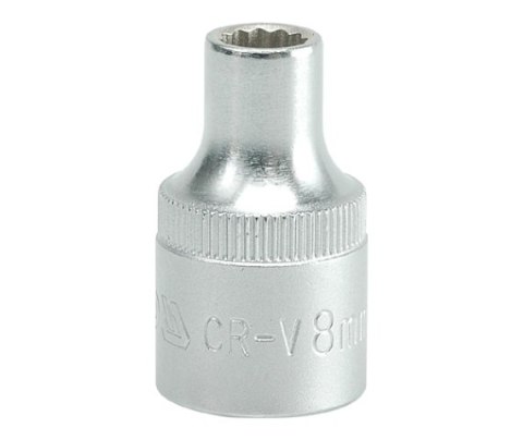 NASADKA KRÓTKA 12-KĄTNA CHROMOWANA 1/2'' 11MM NASADKA KRÓTKA 12-KĄTNA CHROMOWANA 1/2'' 11MM
