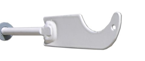HAK DO MOCOWANIA GRZEJNIKA PROSTY BIAŁY 2MM L-100 HAK DO MOCOWANIA GRZEJNIKA PROSTY BIAŁY 2MM L-100