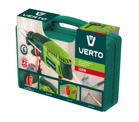 MŁOT UDAROWY ELEKTRYCZNY SDS+ 550W MŁOT UDAROWY ELEKTRYCZNY SDS+ 550W