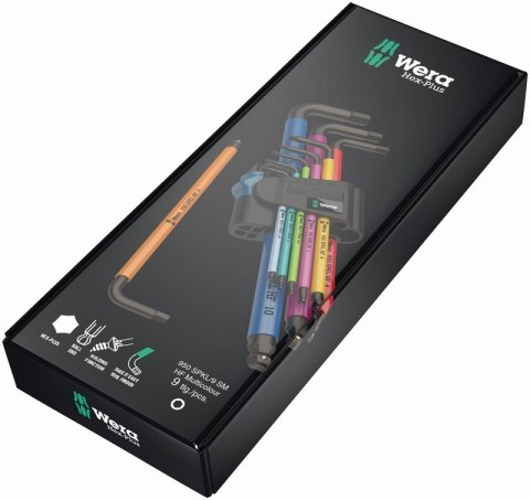 ZESTAW KLUCZY TRZPIENIOWYCH Z KULKĄ BLACKLASER 9 SZTUK ZESTAW KLUCZY TRZPIENIOWYCH Z KULKĄ BLACKLASER 9 SZTUK