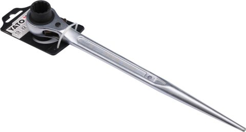 KLUCZ NASADOWY DWUSTRONNY Z GRZECHOTKĄ 19*22MM KLUCZ NASADOWY DWUSTRONNY Z GRZECHOTKĄ 19*22MM