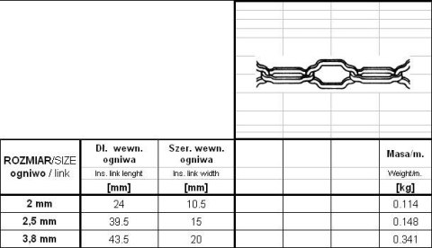 ŁAŃCUCH OZDOBNY KATEDRALNY ZŁOTY 2.0MM ŁAŃCUCH OZDOBNY KATEDRALNY ZŁOTY 2.0MM