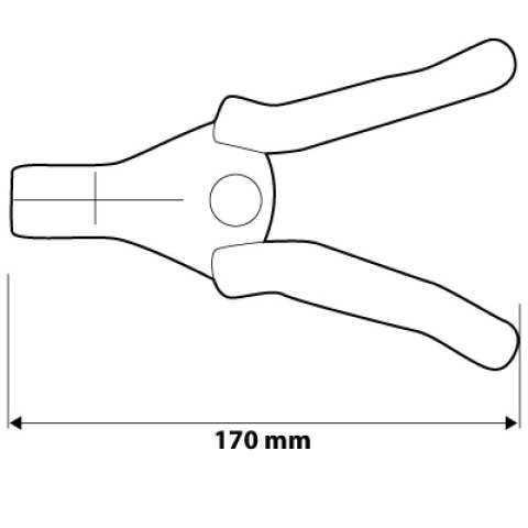 AUTOMATYCZNY ŚCIĄGACZ IZOLACJI 170MM AUTOMATYCZNY ŚCIĄGACZ IZOLACJI 170MM
