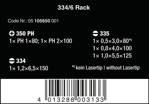ZESTAW WKRĘTAKÓW KRAFTFORM LASERTIP + WIESZAK, 6 CZĘŚCI ZESTAW WKRĘTAKÓW KRAFTFORM LASERTIP + WIESZAK, 6 CZĘŚCI