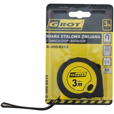 MIARA ZWIJANA GROT 3M*16MM MIARA ZWIJANA GROT 3M*16MM