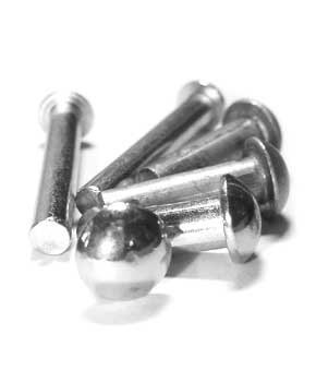 NIT STALOWY OCYNKOWANY ŁEB KULISTY 8*12MM NIT STALOWY OCYNKOWANY ŁEB KULISTY 8*12MM