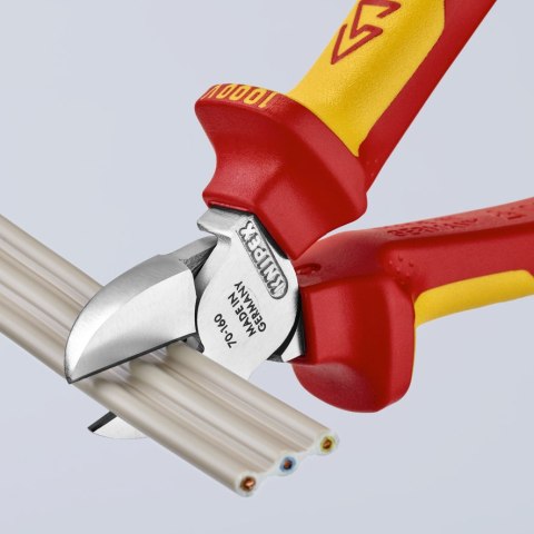 SZCZYPCE TNĄCE BOCZNE IZOLOWANE 160MM SZCZYPCE TNĄCE BOCZNE IZOLOWANE 160MM