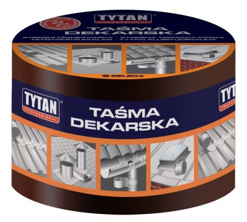 TAŚMA USZCZELNIAJĄCA DEKARSKA 10CM*10MB BRĄZOWA TAŚMA USZCZELNIAJĄCA DEKARSKA 10CM*10MB BRĄZOWA