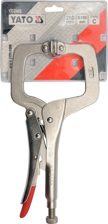 SZCZYPCE ZACISKOWE SPAWALNICZE C 280MM SZCZYPCE ZACISKOWE SPAWALNICZE C 280MM