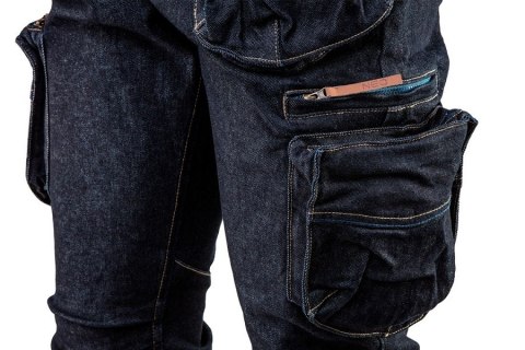 SPODNIE ROBOCZE 5-KIESZENIOWE DENIM ROZMIAR M SPODNIE ROBOCZE 5-KIESZENIOWE DENIM ROZMIAR M