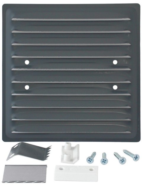 KRATKA METALOWA 150*150MM UCHWYT ROZPRĘŻNY GRAFIT KRATKA METALOWA 150*150MM UCHWYT ROZPRĘŻNY GRAFIT