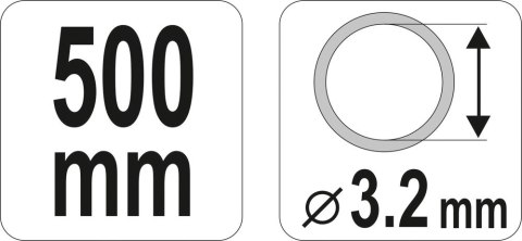 WĘŻYK DO SMAROWNICY 500MM WĘŻYK DO SMAROWNICY 500MM