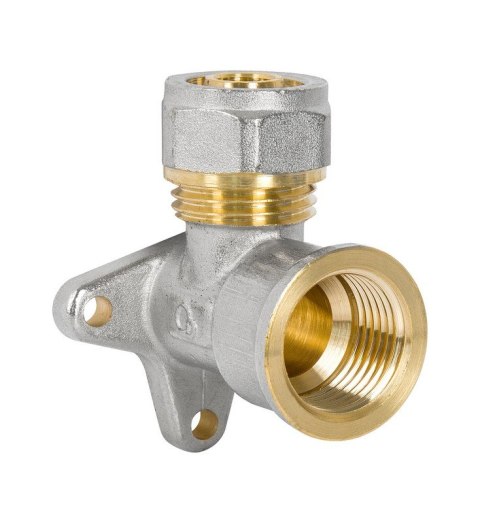 KOLANO PEX-AL-PEX CHROM Z ŁAPKAMI-1/2*20 KOLANO PEX-AL-PEX CHROM Z ŁAPKAMI-1/2*20