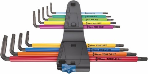 ZESTAW KLUCZY TRZPIENIOWYCH TORX 967/9 TX XL MULTIC TX8-TX40 ZESTAW KLUCZY TRZPIENIOWYCH TORX 967/9 TX XL MULTIC TX8-TX40