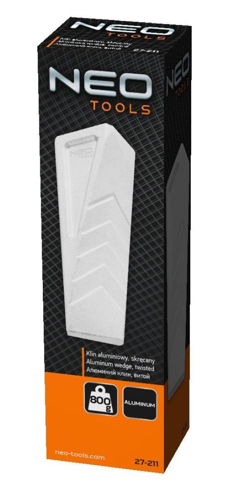 KLIN ALUMINIOWY 800GR, SKRĘCONY KLIN ALUMINIOWY 800GR, SKRĘCONY
