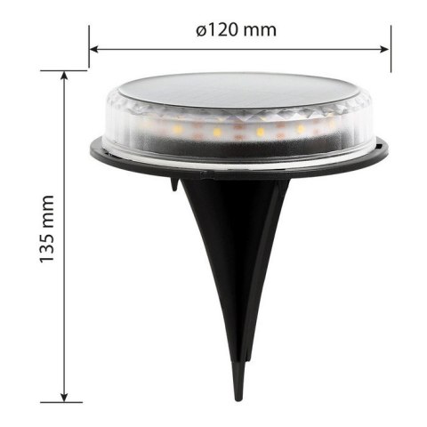 LAMPA SOLARNA LED SCHODOWA 30LM LAMPA SOLARNA LED SCHODOWA 30LM
