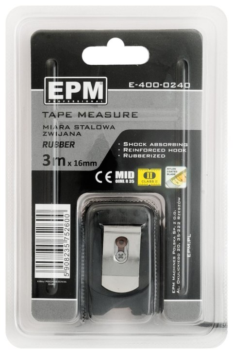 MIARA ZWIJANA RUBBER 3M*16MM MIARA ZWIJANA RUBBER 3M*16MM