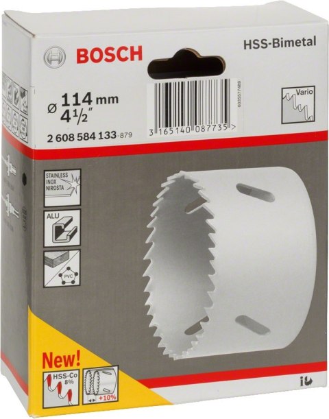 PIŁA OTWORNICA BIMETAL 114MM PIŁA OTWORNICA BIMETAL 114MM