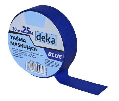TAŚMA MALARSKA. BLUE 30MM*25M TAŚMA MALARSKA. BLUE 30MM*25M