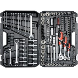ZESTAW NARZĘDZIOWY XXL 1/4'', 3/8'', 1/2'' 150 SZT