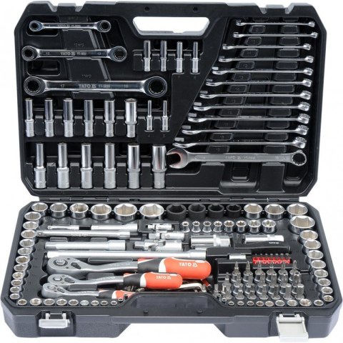 ZESTAW NARZĘDZIOWY XXL 1/4'', 3/8'', 1/2'' 150 SZT ZESTAW NARZĘDZIOWY XXL 1/4'', 3/8'', 1/2'' 150 SZT