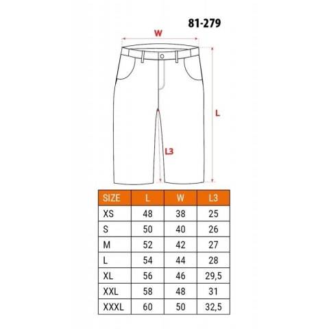 KRÓTKIE SPODENKI DENIM ROZMIAR L KRÓTKIE SPODENKI DENIM ROZMIAR L