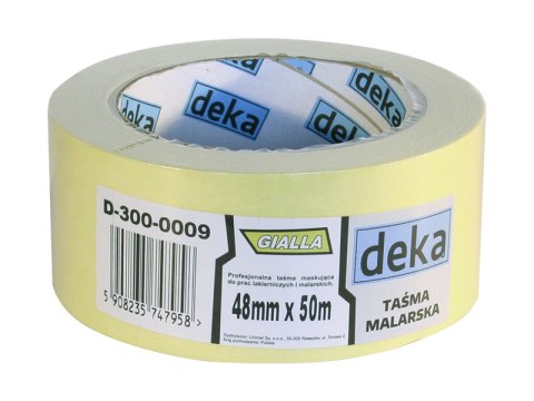 TAŚMA MALARSKA GIALLA 30MM*50M TAŚMA MALARSKA GIALLA 30MM*50M