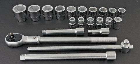 ZESTAW KLUCZE NASADOWE 3/4'' ZESTAW KLUCZE NASADOWE 3/4''