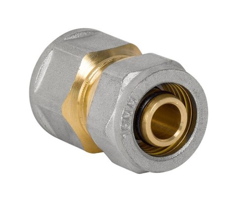 ZŁĄCZKA PEX-AL-PEX CHROM 1/2*20 DZIEWCZYNKA ZŁĄCZKA PEX-AL-PEX CHROM 1/2*20 DZIEWCZYNKA