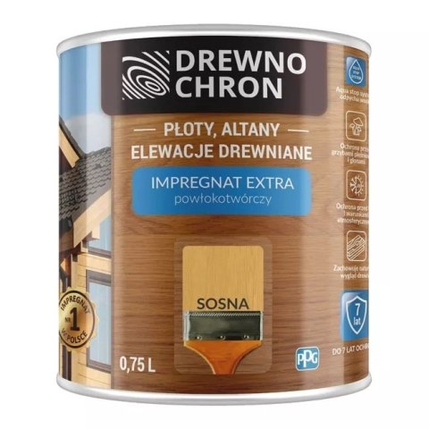 DREWNOCHRON IMPREGNAT POWŁOKOTWÓRCZY SOSNA 4.5L DREWNOCHRON IMPREGNAT POWŁOKOTWÓRCZY SOSNA 4.5L