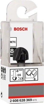 FREZ DO ŻŁOBIEŃ 8*16*45MM FREZ DO ŻŁOBIEŃ 8*16*45MM