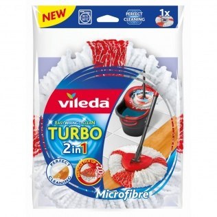 VILEDA ZAPAS DO MOPA EASY 2W1 WRING&CLEAN TURBO VILEDA ZAPAS DO MOPA EASY 2W1 WRING&CLEAN TURBO