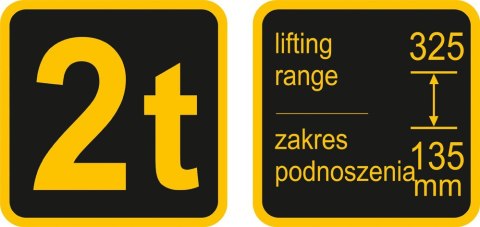 PODNOŚNIK HYDRAULICZNY ŻABA 2T PODNOŚNIK HYDRAULICZNY ŻABA 2T