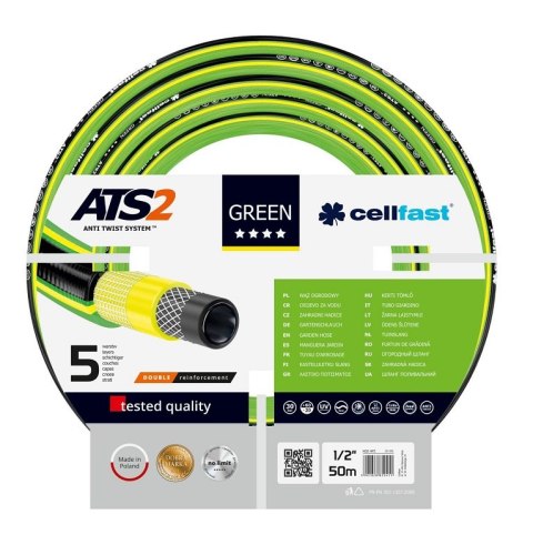 WĄŻ OGRODOWY GREEN ATS 1/2 50MB WĄŻ OGRODOWY GREEN ATS 1/2 50MB