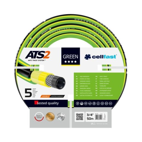 WĄŻ OGRODOWY GREEN ATS 3/4 50MB WĄŻ OGRODOWY GREEN ATS 3/4 50MB