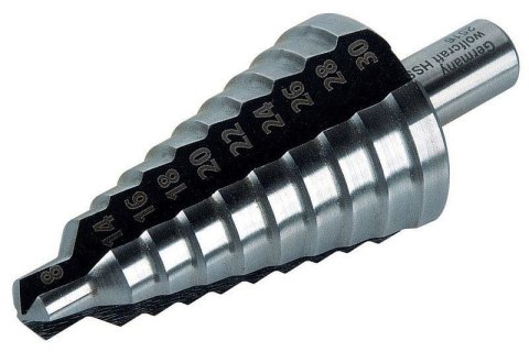 WIERTŁO STOPNIOWE HSS 8-30MM TRZPIEŃ 10MM WIERTŁO STOPNIOWE HSS 8-30MM TRZPIEŃ 10MM