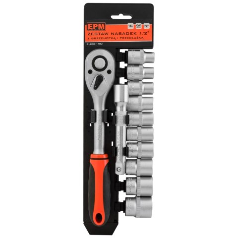 ZESTAW KLUCZY NASADOWYCH 1/2'' 12 CZĘŚCI ZESTAW KLUCZY NASADOWYCH 1/2'' 12 CZĘŚCI