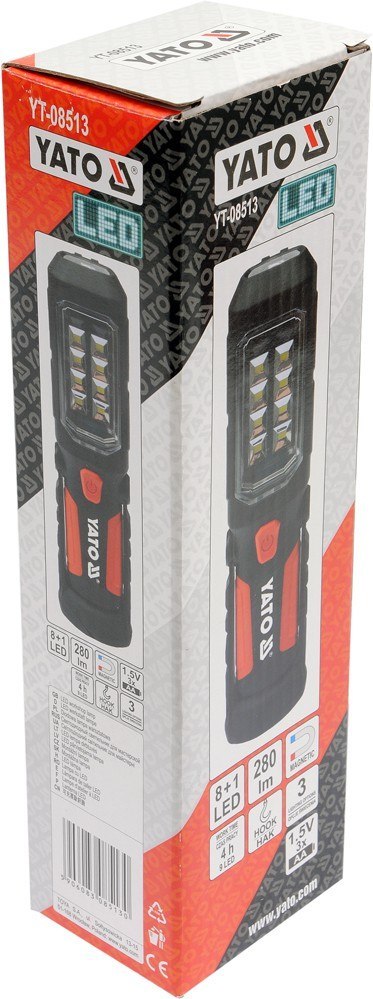 LATARKA WARSZTATOWA 2W1 LED MAGNET 3XAA LATARKA WARSZTATOWA 2W1 LED MAGNET 3XAA