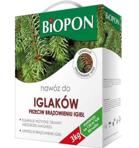 NAWÓZ - DO - IGLAKÓW.. PRZECIW BRĄZOWIENIU IGIEŁ 3 KG NAWÓZ - DO - IGLAKÓW.. PRZECIW BRĄZOWIENIU IGIEŁ 3 KG