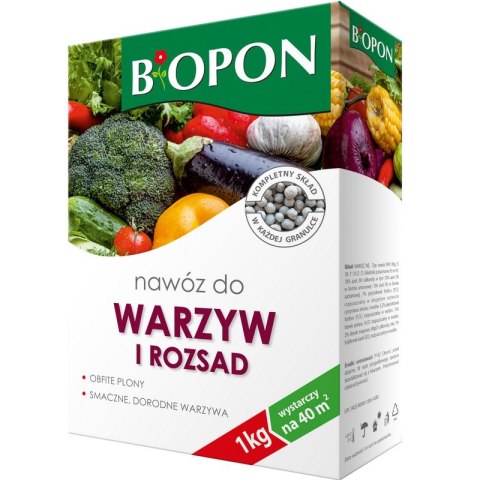 NAWÓZ - DO POMIDORÓW, OGÓRKÓW I WARZYW 1 KG NAWÓZ - DO POMIDORÓW, OGÓRKÓW I WARZYW 1 KG