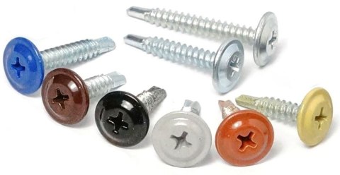 WKRĘT SAMOWIERTNY MONTAŻOWY 4.2*19MM RAL 8017 WKRĘT SAMOWIERTNY MONTAŻOWY 4.2*19MM RAL 8017