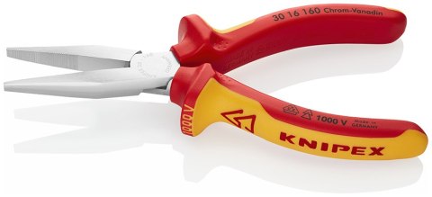 SZCZYPCE IZOLOWANE PŁASKIE WYDŁUŻONE 160MM SZCZYPCE IZOLOWANE PŁASKIE WYDŁUŻONE 160MM