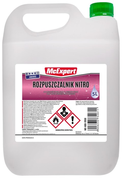 ROZPUSZCZALNIK NITRO DC 5L ROZPUSZCZALNIK NITRO DC 5L