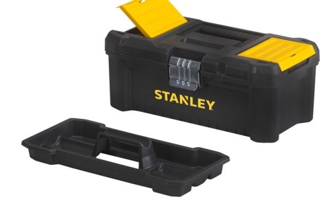 SKRZYNKA NARZĘDZIOWA ESSENTIAL ZATRZASKI METALOWE 12,5 SKRZYNKA NARZĘDZIOWA ESSENTIAL ZATRZASKI METALOWE 12,5