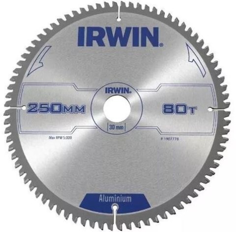 PIŁA SPIEKOWA DO ALUMINIUM CSB 250*30MM/80T PIŁA SPIEKOWA DO ALUMINIUM CSB 250*30MM/80T